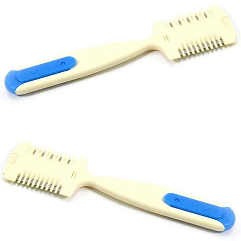 Домашний парикмахерский триммер для стрижки волос расческа с лезвием филировки