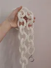 Ремешок для сумки, с жемчугом, регулируемый