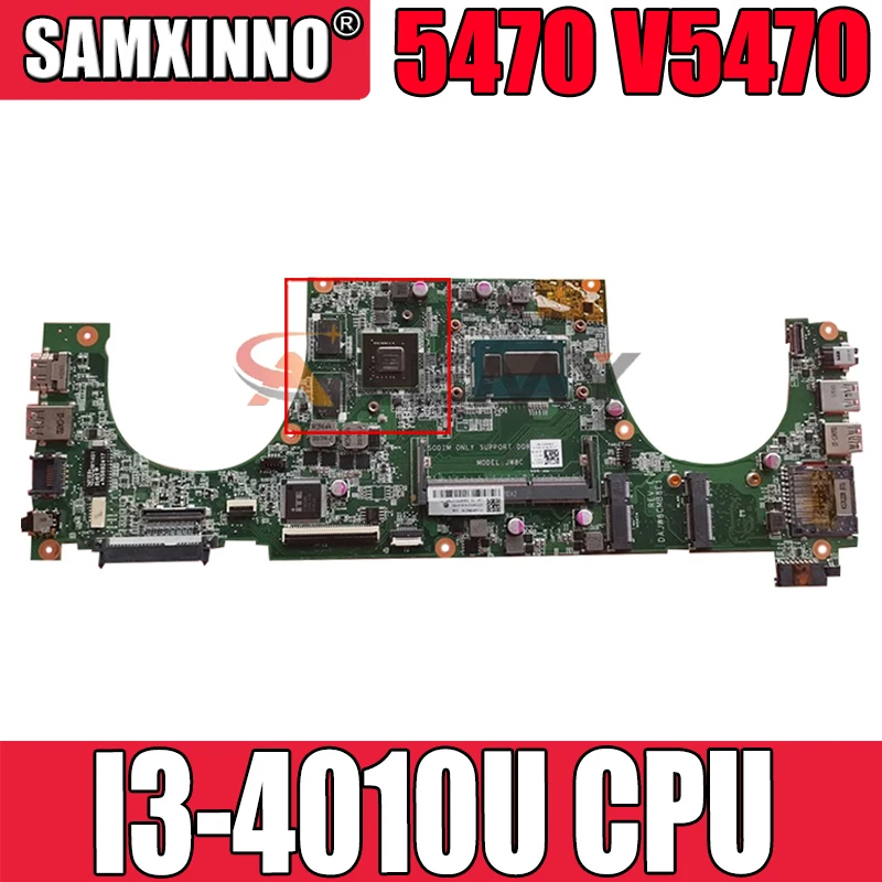 

Original Laptop motherboard For DELL Vostro 5470 V5470 Core I3-4010U Mainboard CN-002DY8 002DY8 DAJW8CMB8E1 N14P-GV2-S-A1