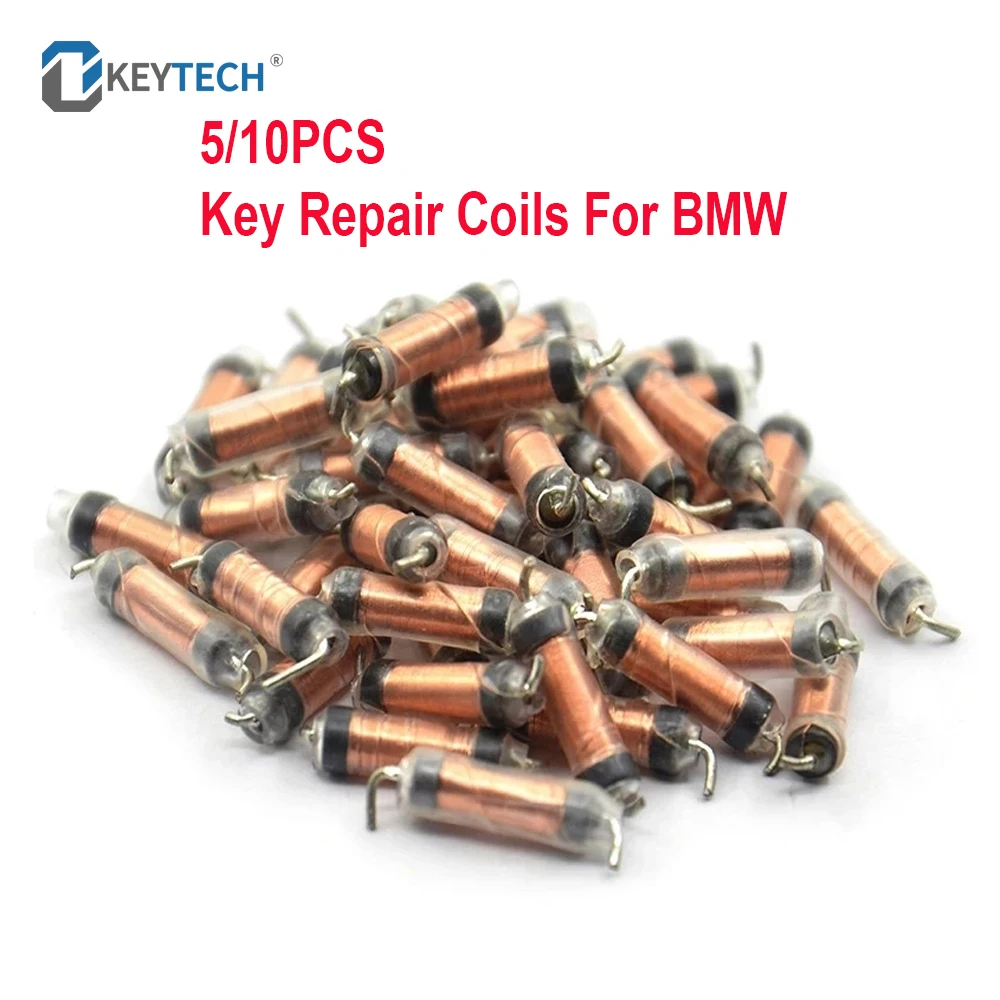 

OkeyTech 5/10PCS Super Charging Car Key Remote Repair Coils Transformer Inductance Coil For BMW X1 X3 X5 X6 X7 High Quality