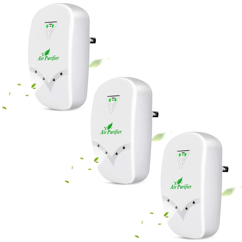 

Plug in Air Purifier Mini Air Cleaner Air Ionizer for Odor Allergies Eliminator for Pets Cooking and Smoke Dust US Plug