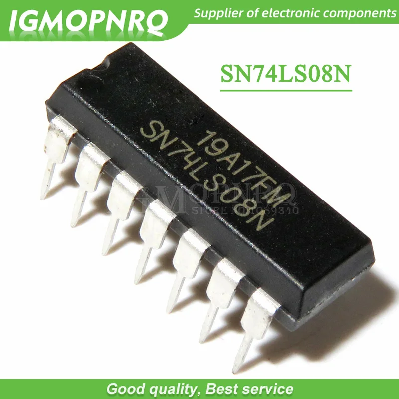 10 шт. SN74LS08N DIP14 SN74LS08 DIP 74LS08N 74LS08 HD74LS08P 14 Новая интегральная схема|Интегральные схемы|