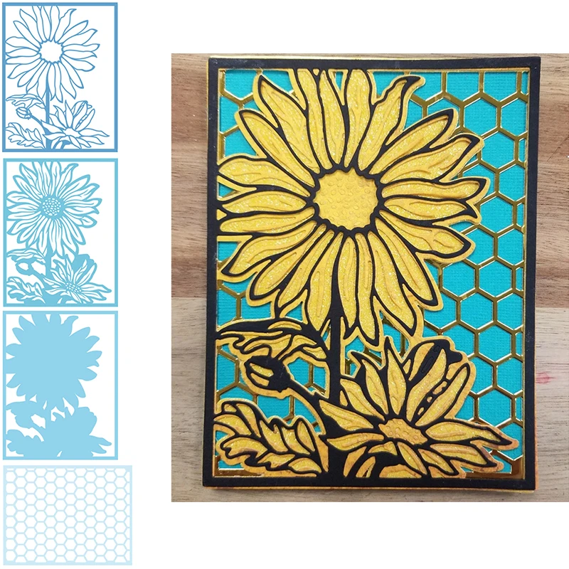 

Sunny Sunflower Metal Cutting Dies Sunflowers Dies Cuts For Card Making 2020