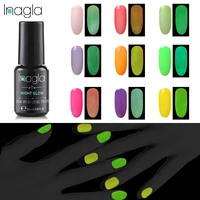 inagla 8ml glow in the dark nail polish nail art design gel night glow in dark nail gel polish fluorescent nail polish lacquer