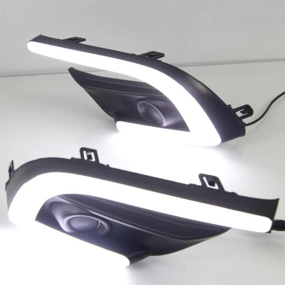 

Автомобильные DRL Противотуманные фары дневного света Светодиодный дневной светильник для Mazda 3 Axela 2017-2018