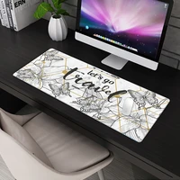 marble kawaii desk mats nordic style cute mouse pad large office accessories deskpad for home gaming writing desk mat for gamer