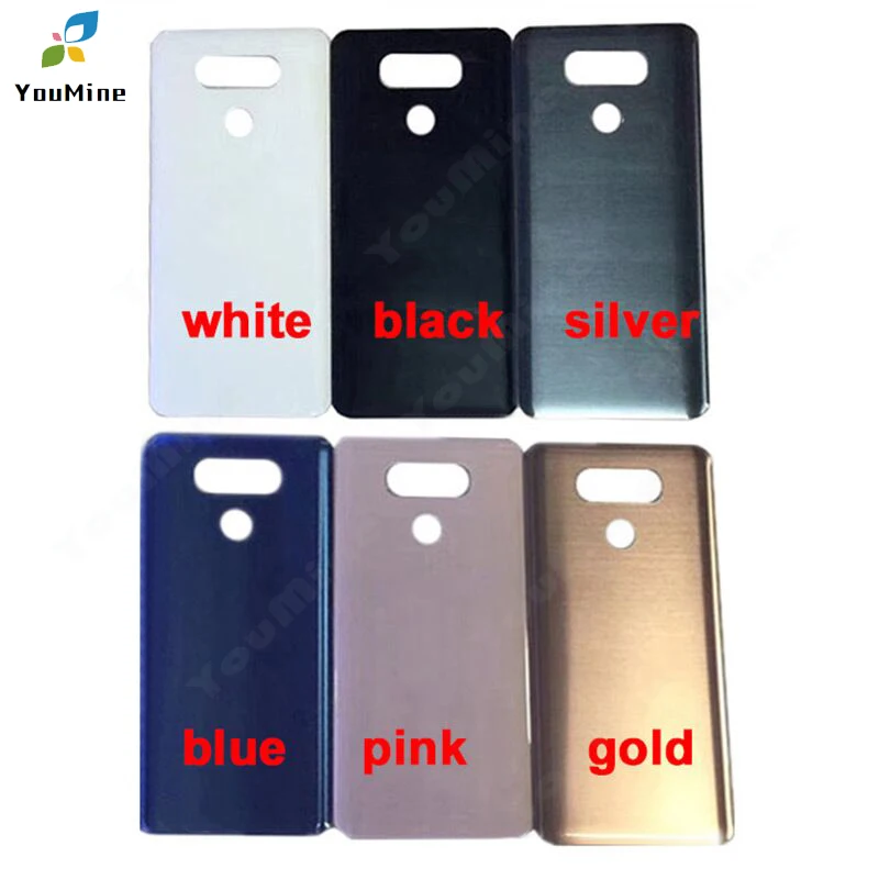 Задняя крышка для LG G6 LS993 US997 VS998 H870 H871 H872 H873 стеклянная аккумулятора Корпус задней