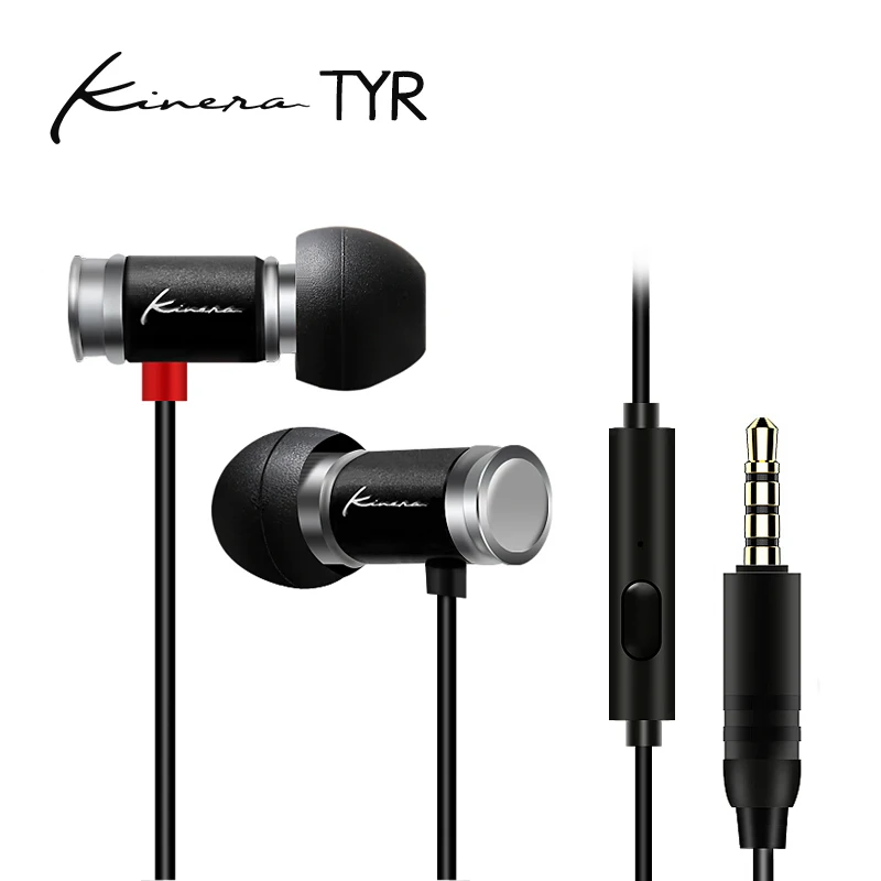 Наушники вкладыши KINERA TYR с динамическим драйвером Hi Fi наушники монитором DJ и