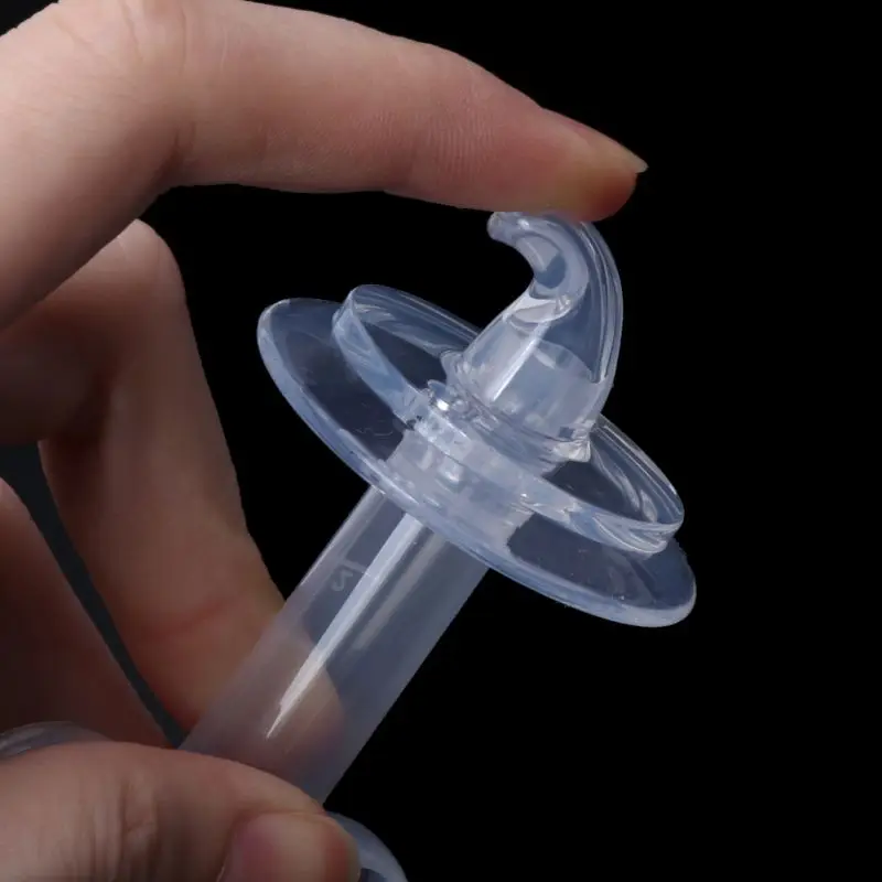 

Baby Squeeze Medicine Dropper Dispenser Baby Pacifier Needle Feeder Feeding Flatware Utensils Infant Nipple