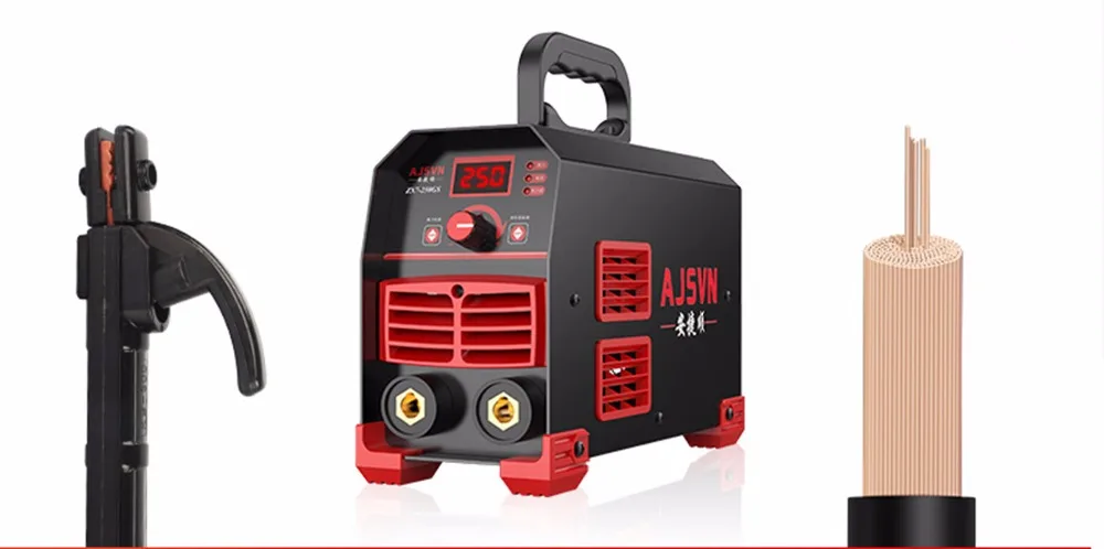 220V Регулируемый 20A-250A 4200W портативный сварочный аппарат IGBT инверторный Сварочный аппарат-сварочный аппарат цифровой Дисплей мини Портативный сварки инструмент газовой горелки