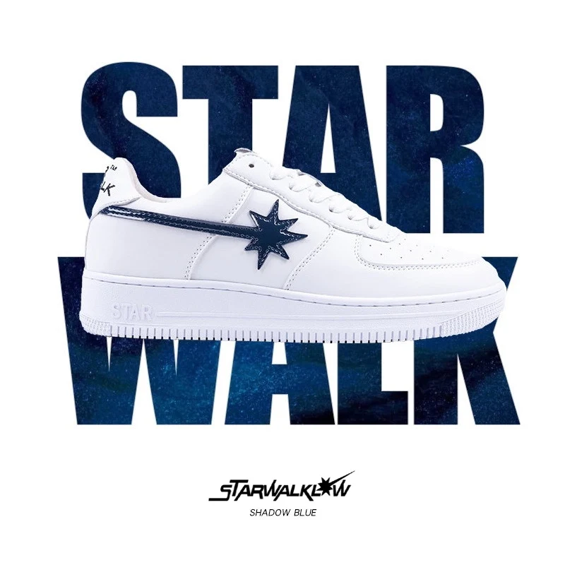 

STARWALK LOW2.0 White Dark Blue Meteor Autumn New Casual Men's Sports Shoes Trend Net Red Board Shoes Ins Hot Summer 2021