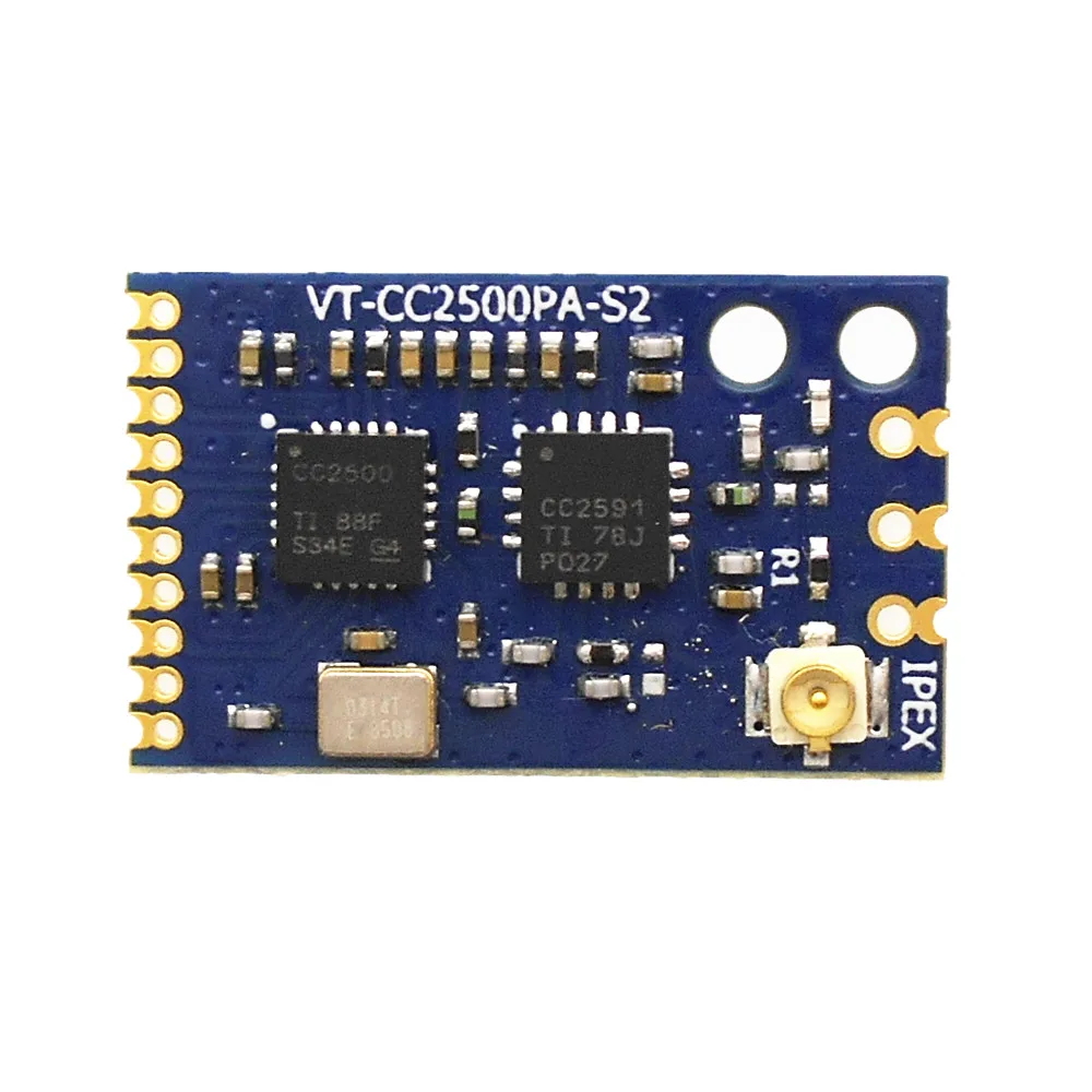 

VT-CC2500PA-S2 CC2500 2.4G drone remote control wireless transmitting and receiving module digital communication module