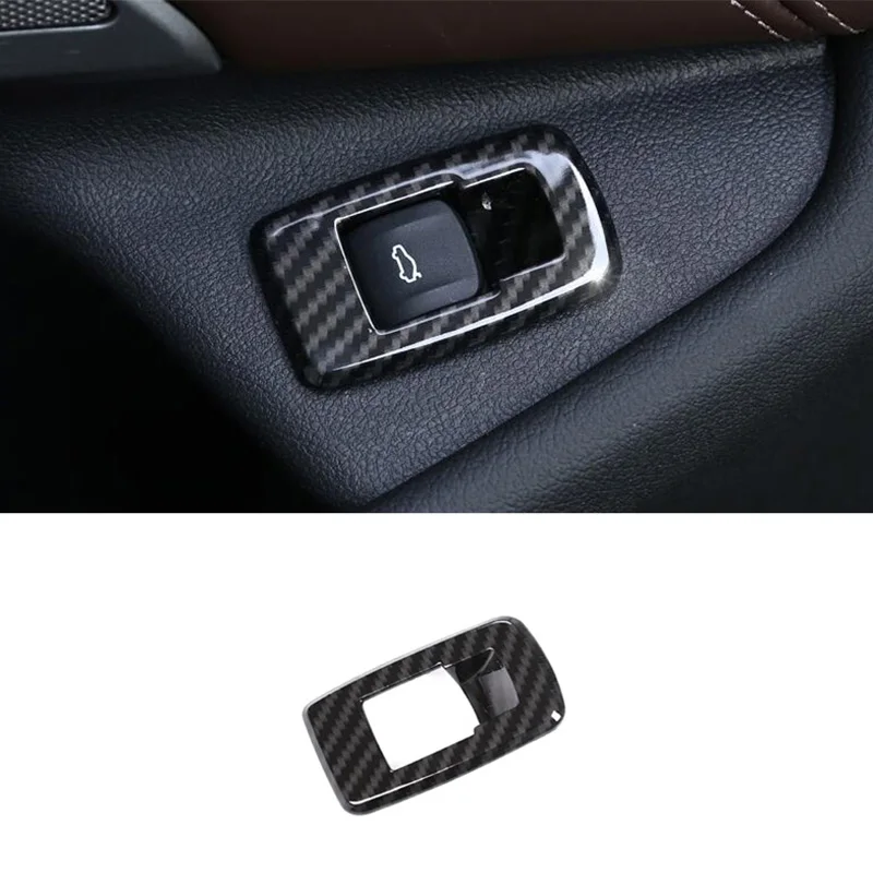 

For BMW 5 Series G30 6GT G32 17-19 Carbon Fiber Color Rear Trunk Open Switch Button Frame Trim Cover