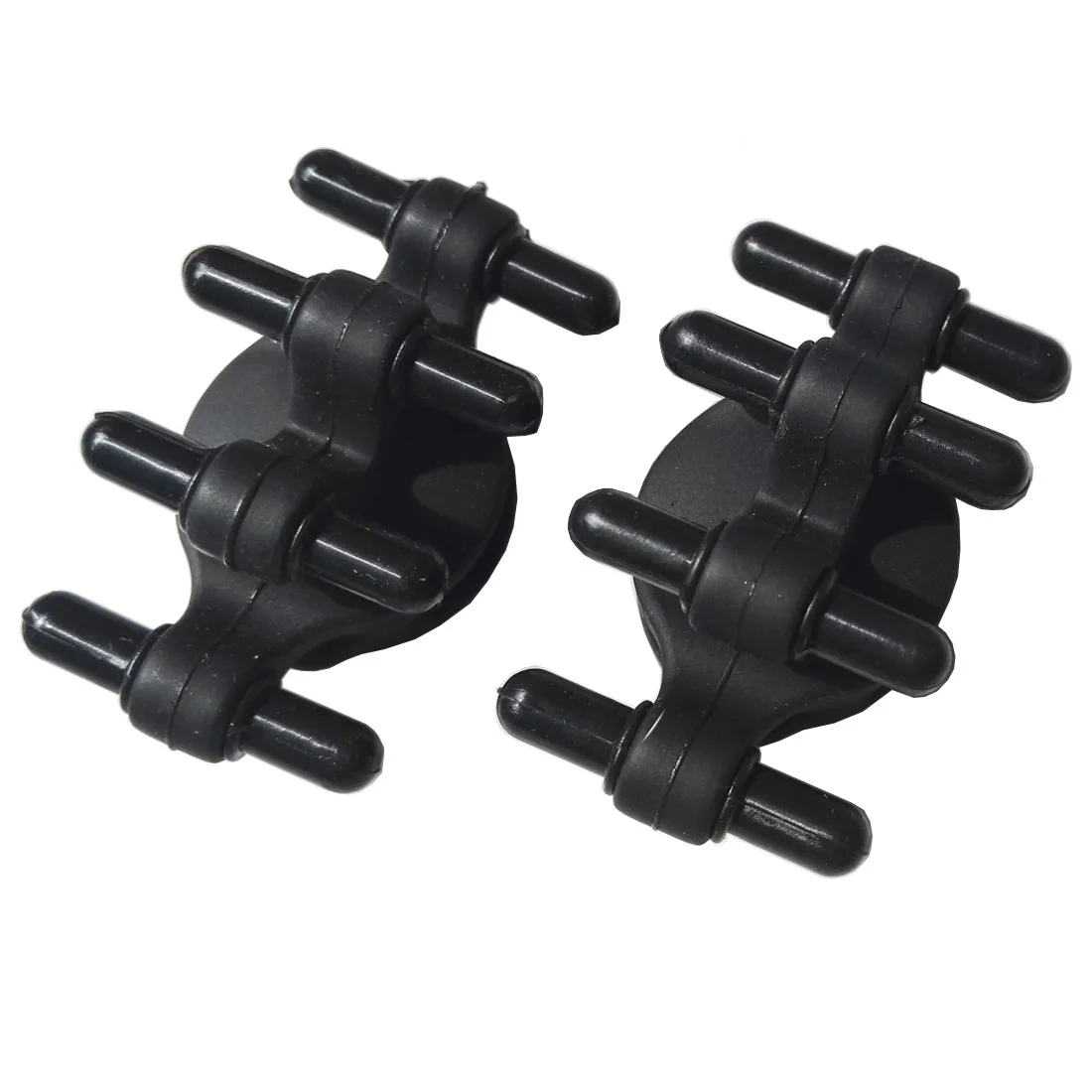 black 2pcs 2 шт., стабилизатор для стрельбы из лука, заслонка конечностей, стабилизатор, вибрационный резиновый амортизатор, комбинированный лук, аксессуары для охоты - Цвет: black 2pcs