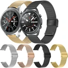 20 мм22 мм ремешок для часов Миланский ремешок для Samsung Galaxy watch 3 42 мм46 мм 41 мм45 мм браслет Gear s2s3 Sport Correa