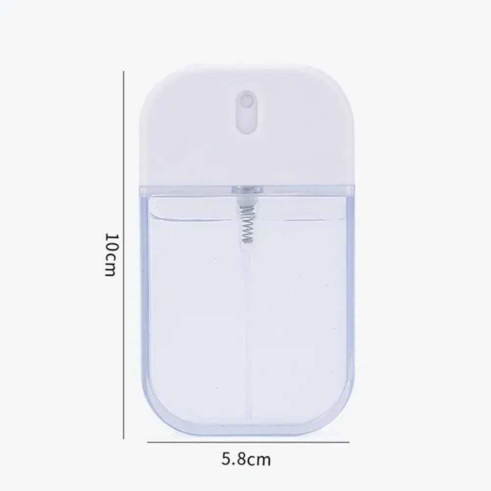 

35ml Portable Spray Bottle Plastic Disinfectant Fragrance Sub-bottling Water Spray Mist Bottle Press Type Bottle Fine U7C2