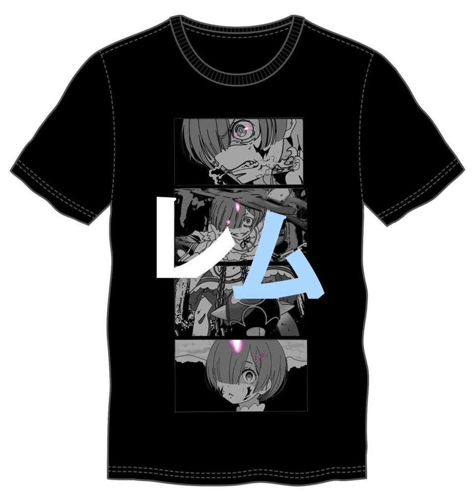 Legit Re Zero Rem Demon Oni Оригинальная футболка в стиле аниме Ts5Gwb брендовая модная |