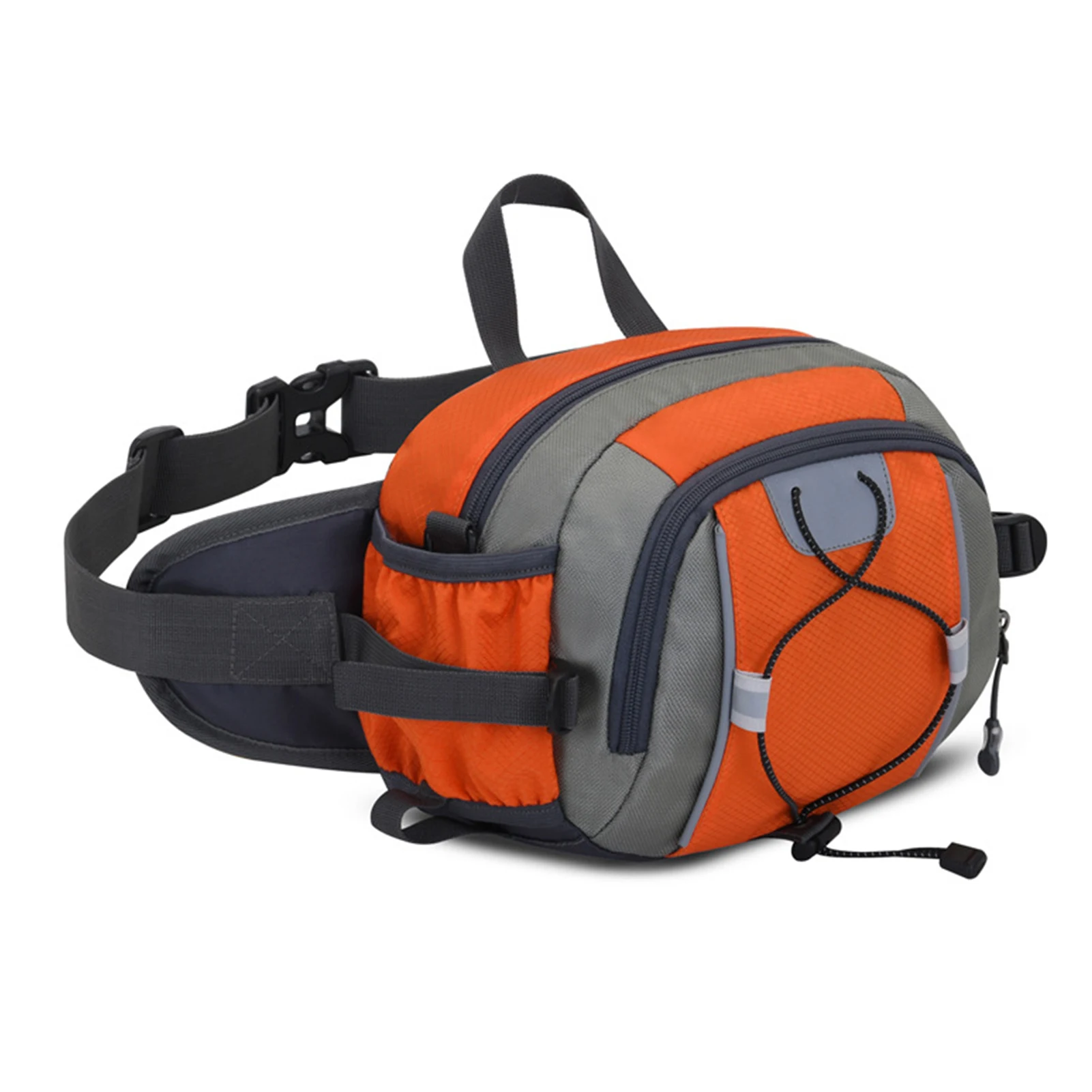 Поясная сумка Fanny Pack Hip Bum Bag с держателем для бутылки водой мужчин и женщин улицы