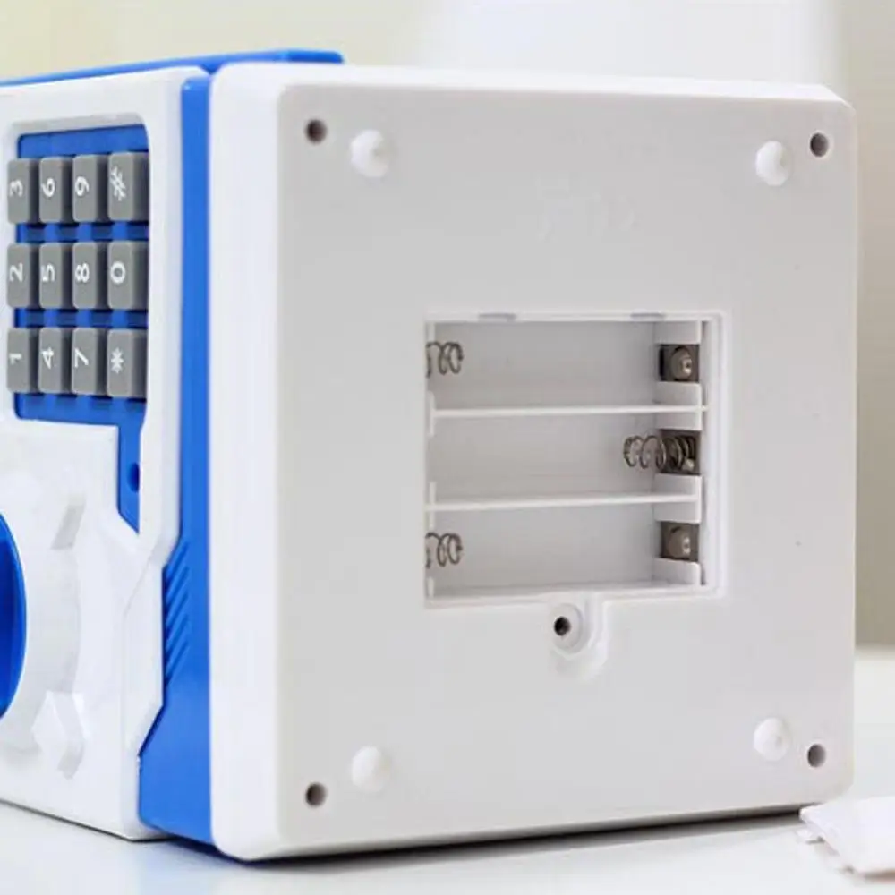 Электронная Копилка Банкомат с паролем сейф для сохранения купюр и монет