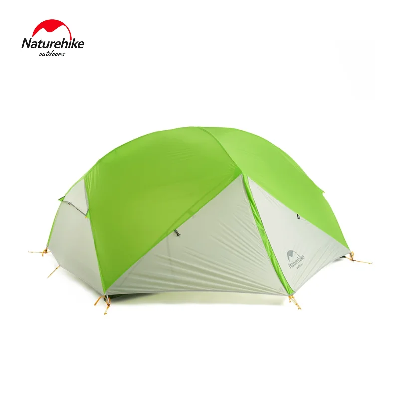 Preise Naturehike 3 Saison Mongar Im Freien Camping Zelt 20D Nylon Fabic Silicon Doppel Schicht Wasserdichte Zelt Für 2 Personen NH17T007-M