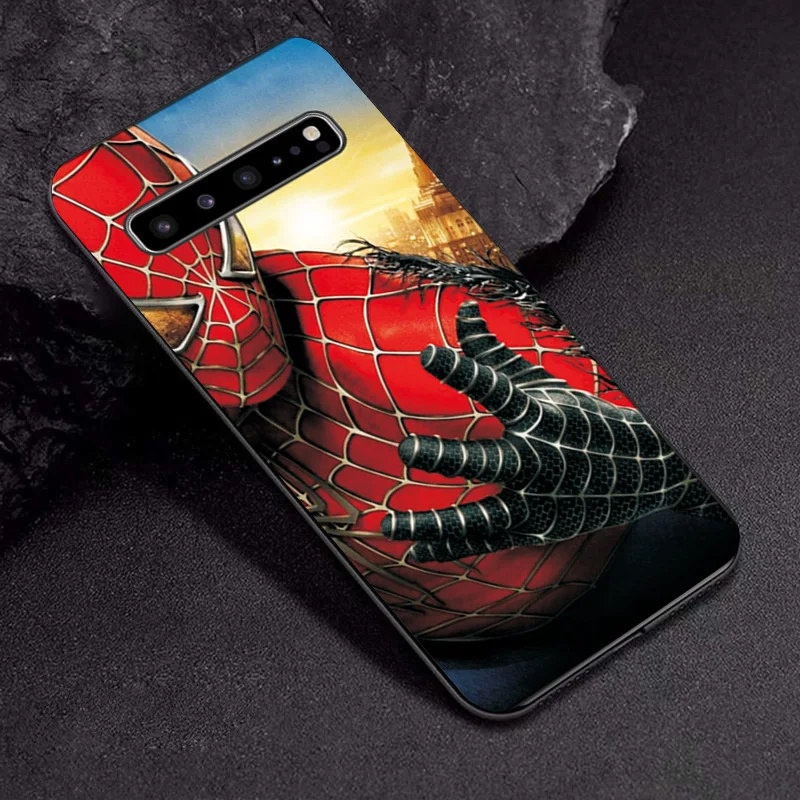 TPUBLK627 Человек-паук Дэдпул для samsung Galaxy S10 5G S10E чехол S10 Lite Plus черный ТПУ чехол для телефона для samsung S7 Edge S8 S9 Plus чехол - Цвет: TPUBLK627