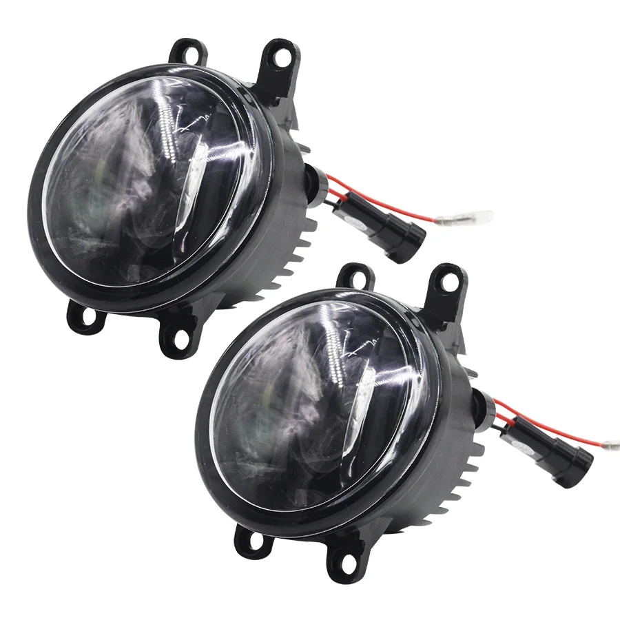 Cawanerl 2 X Автомобильный светильник источник светодиодный туман белые дневные