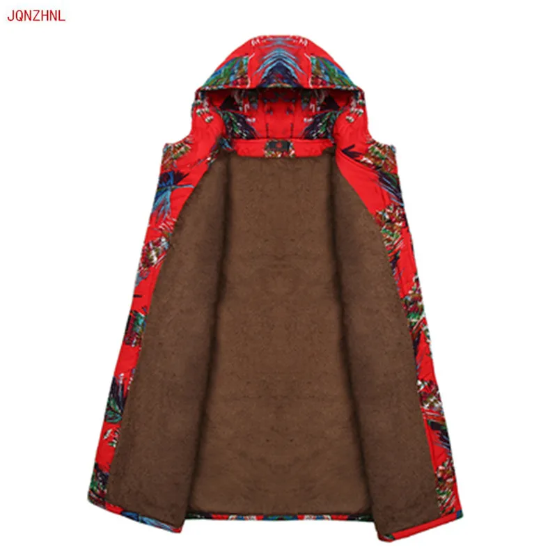 Зимние парки Женская хлопковая куртка из флока плотное теплое хлопковое пальто в