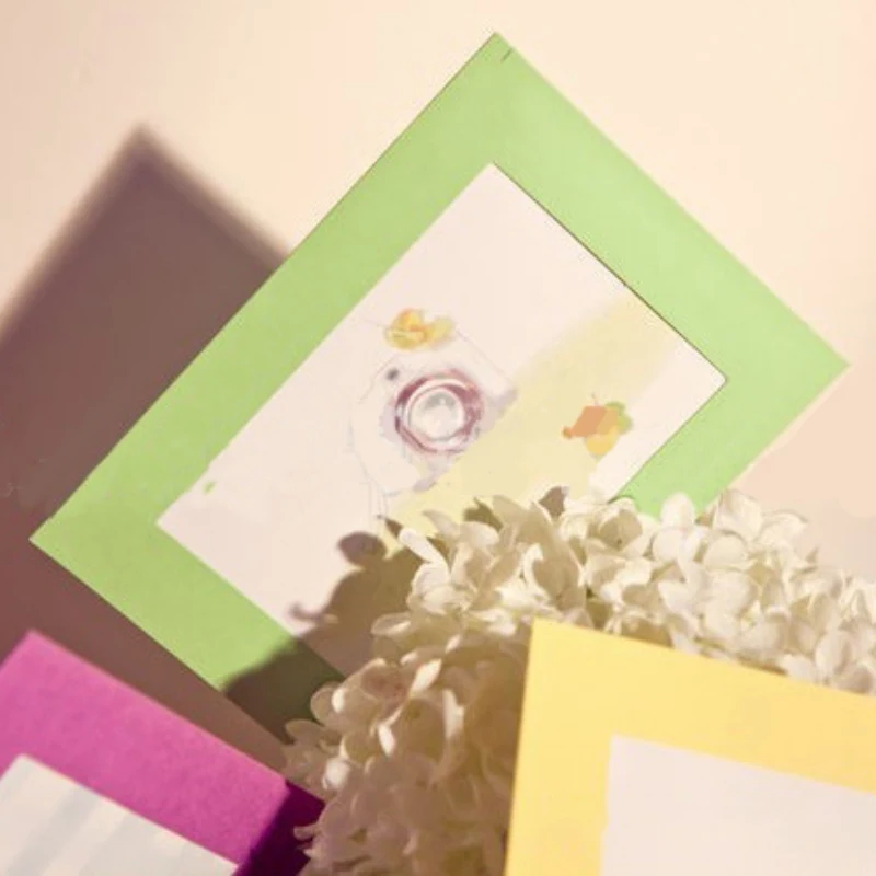 10 шт. картонные фоторамки с деревянными зажимами и джутовым шпагом |