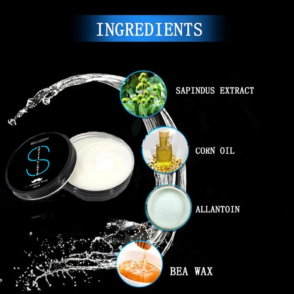 XY Fancy борода крем для бритья бальзам мужчин мягкий мыло инструменты чистки