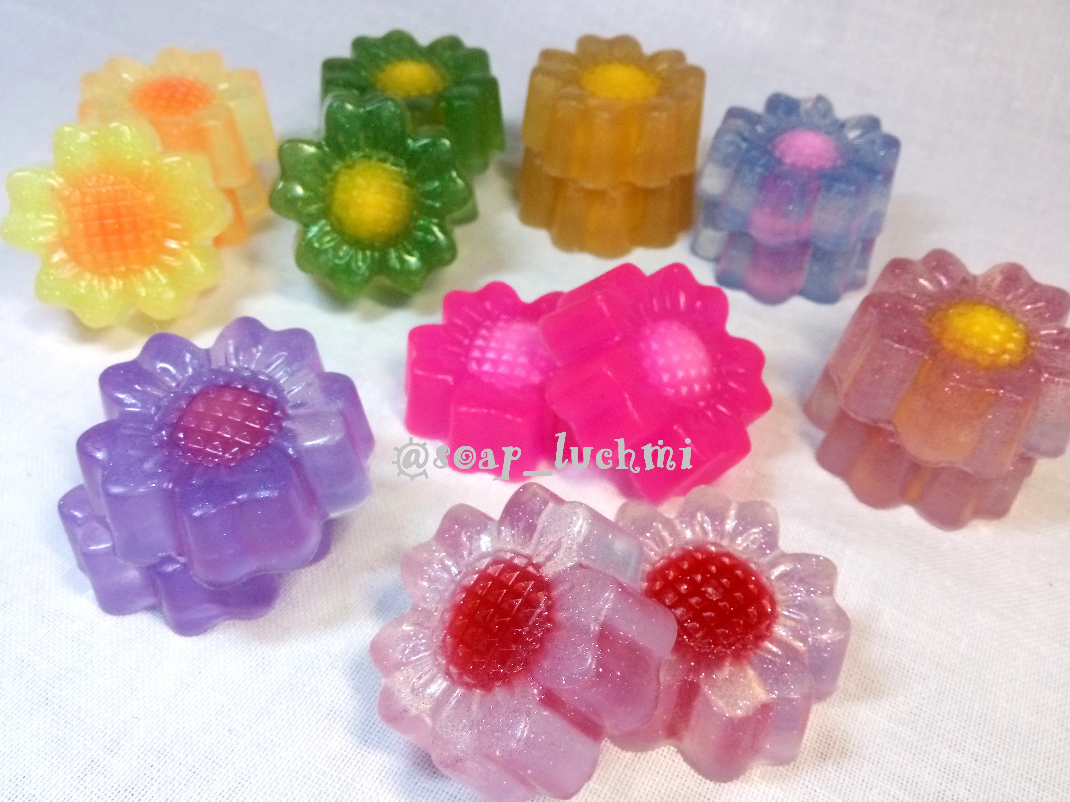 Сувенирное мыло ручной работы Цветочек mini пара подарок весна лето | Красота и