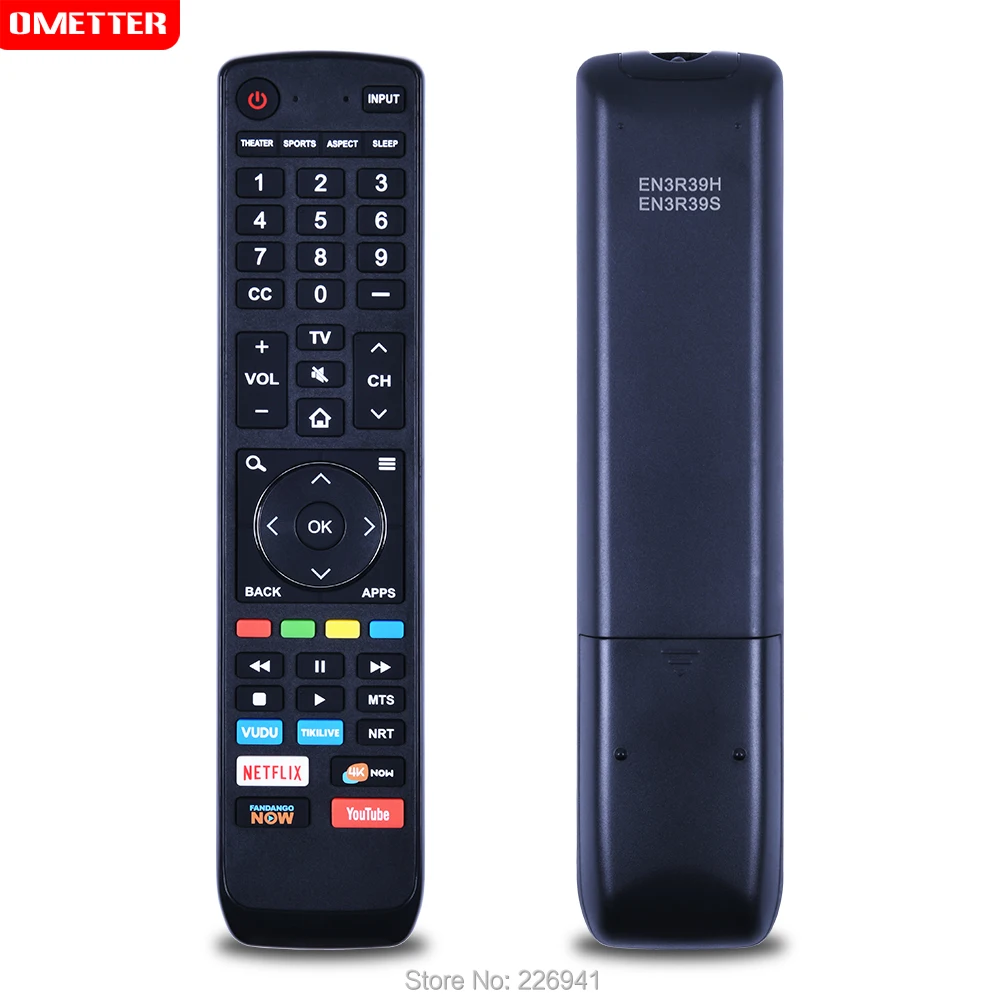 Пульт ДУ EN3R39H для телевизора Hisense 55H6E 55EU6070 55H6080E 55R6000 55R6000E 55R7E 55R6E 55R6040E 55R6