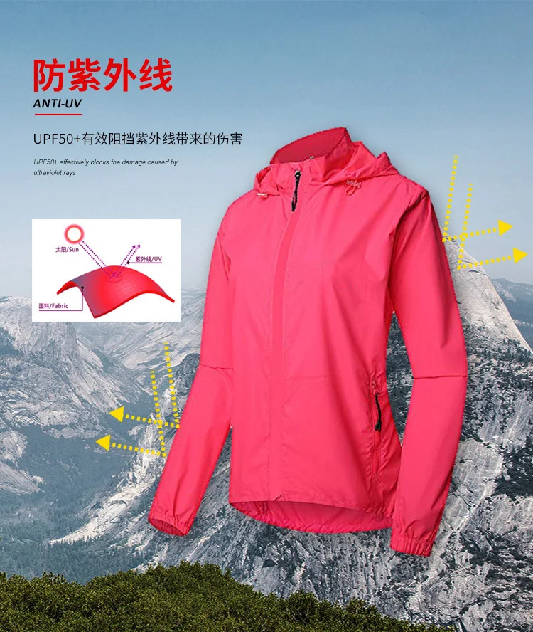 Уличная женская кожаная одежда анти УФ водонепроницаемая для велоспорта