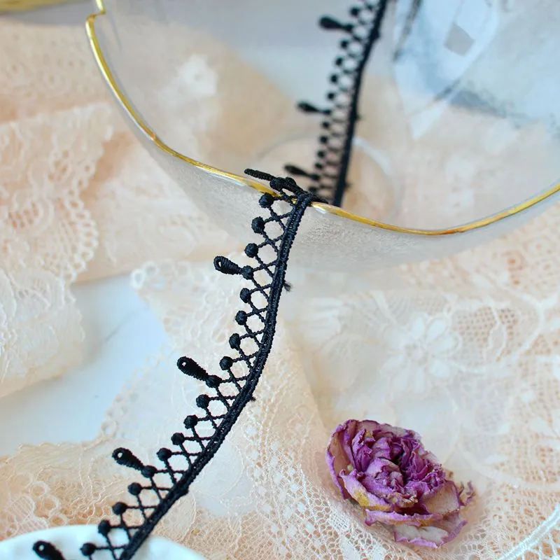 2 м высокого качества полые нежного полиэстера в виде капли воды кружевные