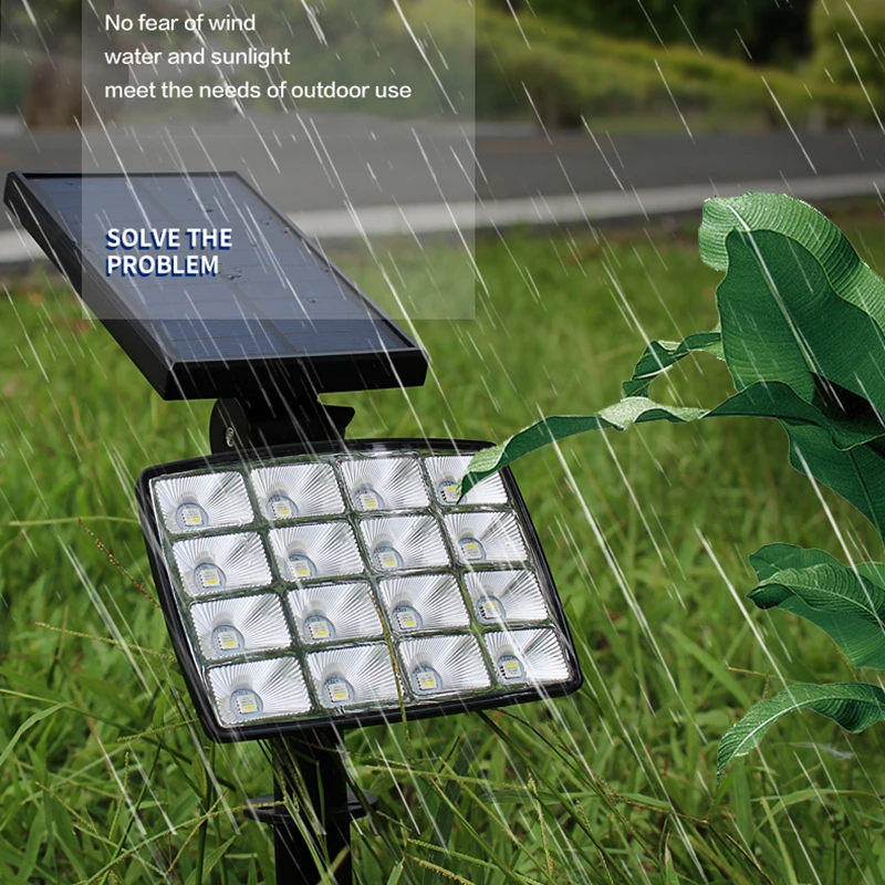 Уличные Настенные светильники на солнечной батарее 48 светодисветодиодный