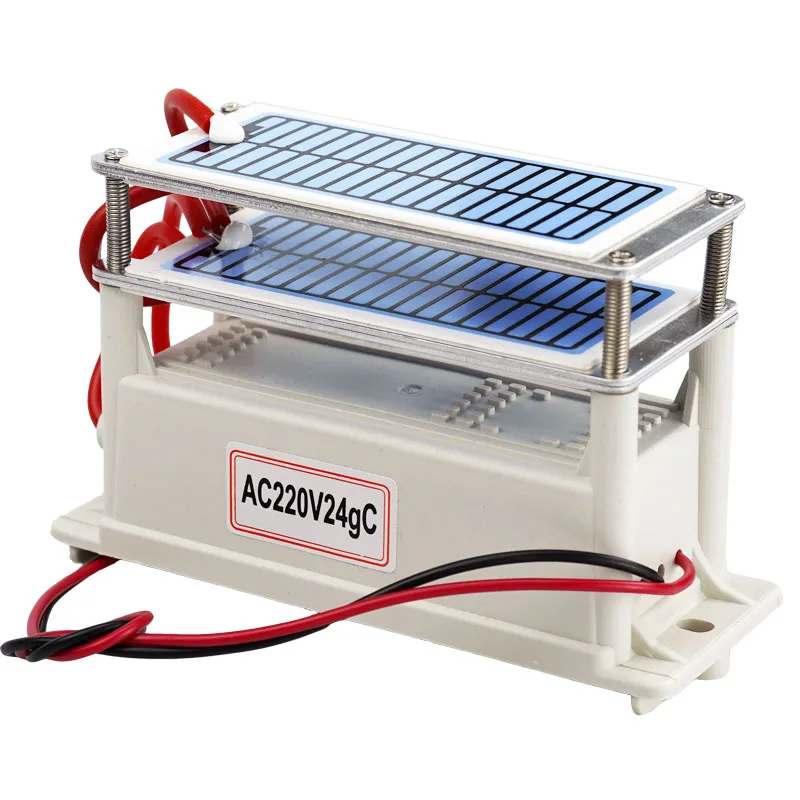 

Ozone Generator 220V Ozonio Gerador Long Life Ceramic Plate ozontor ozonizador air Water Cleaner Air Purifier 24g