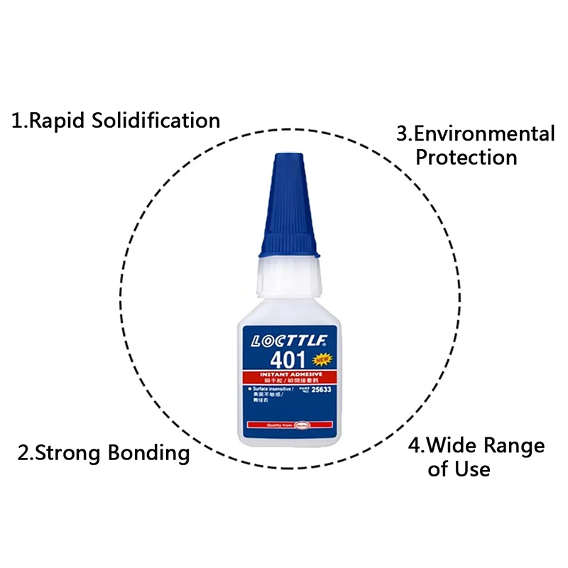 Quick Dry Universal Glue 401 Rapid Fix Instant Fast Adhesive 20g Bottle Stronger Super Multi-Purpose Jewelry Stone | Обустройство