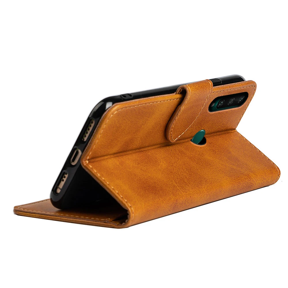 

ROEMI For Huawei Y6p New Brand Luxury Fashion Phone Case 6 Colors Environmentally Holster Premium PU Leather