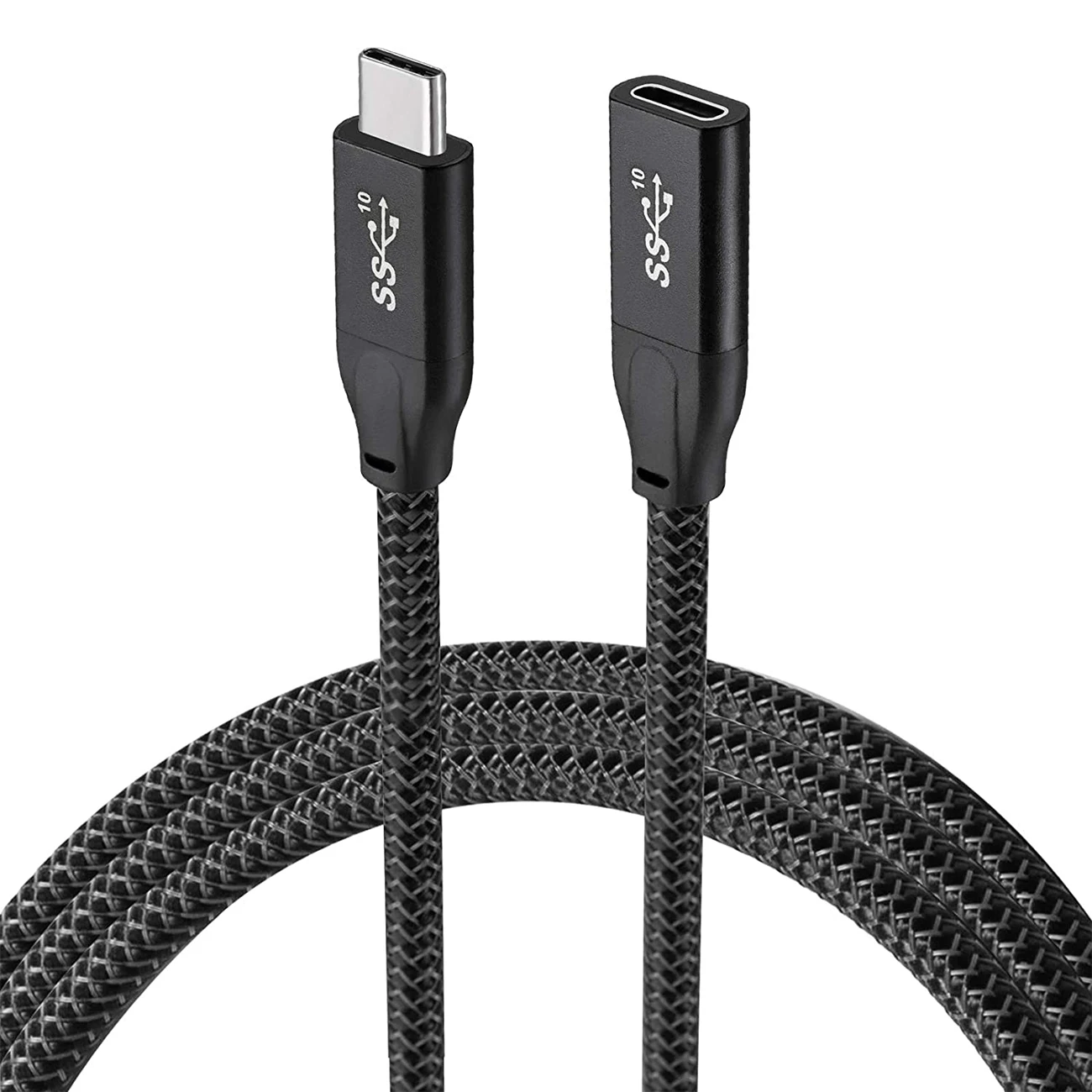 

Type C USB Extension Cable 60Hz 10Gbps USB-C Gen 2 Male to Female Charging Data Extender Cord For Macbook Switch