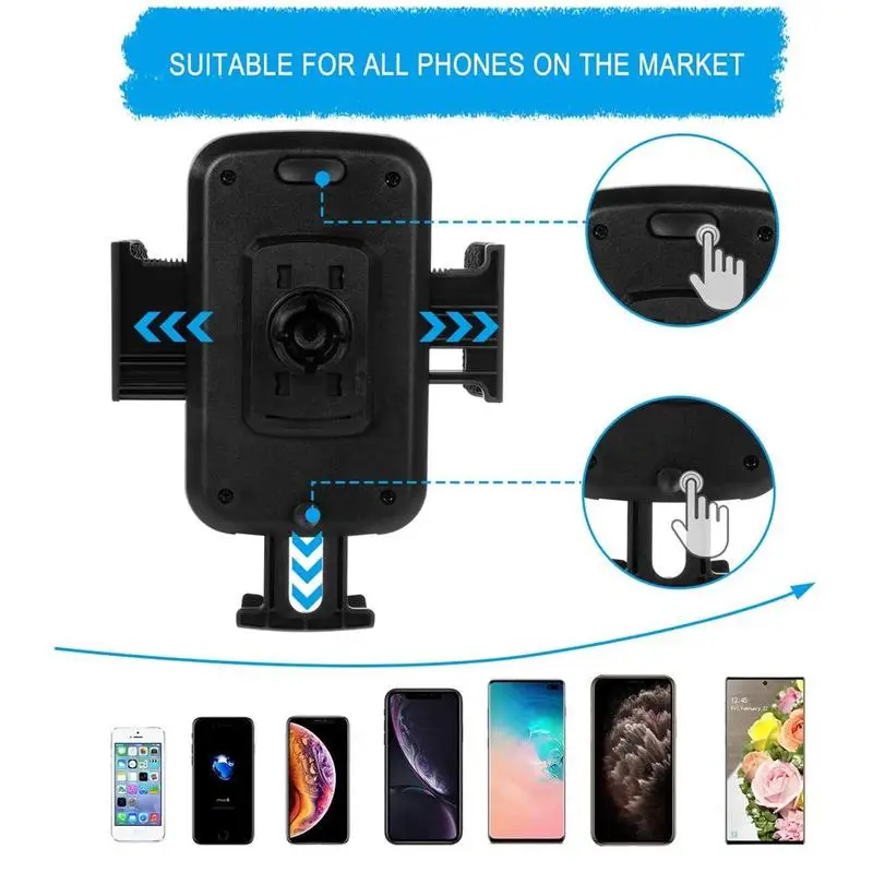 

360 Degree Adjustable Car Cup Holder Universal Mobile Interior Accessories Holder GPS Phone Holders Drink