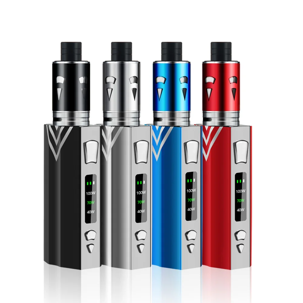 100 Вт VAPE умный контроль температуры Большой дым электронная сигарета паровой для