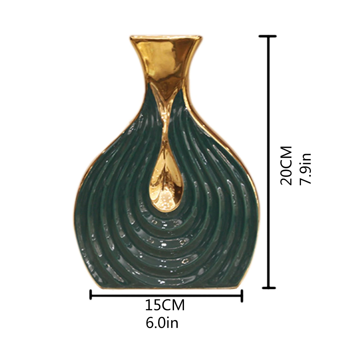 15X6X20 см современная керамическая ваза украшения для дома аксессуар рукоделия