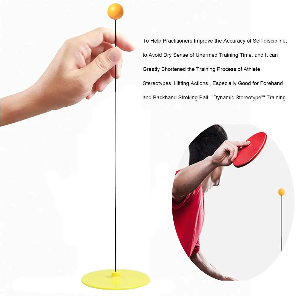 Эластичный Мягкий вал для настольного тенниса тренировочный мяч с эластичным