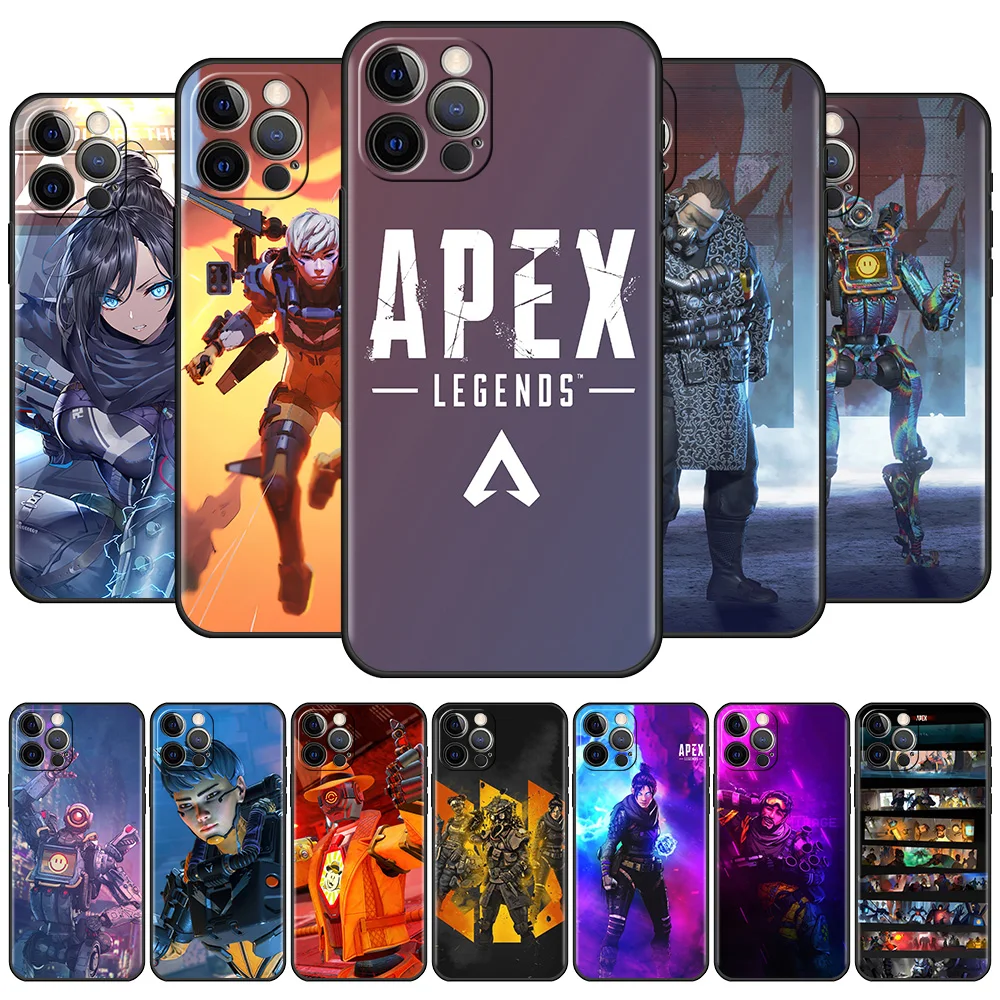 

Apex Legends Game Case For Apple iPhone 11 12 13 Pro XS Max XR 7 8 Plus SE 2020 X 6 6S 5 5S TPU Soft Shell Silicone Phone Cover