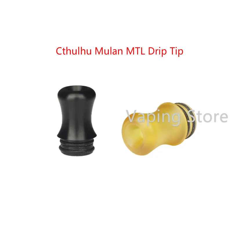 Вспышка E-Vapor V4 V4.5/BSKR BERSERKER V2 MTL/Cthulhu Mulan MTL RDTA капельный наконечник 510 SS Смола PEI