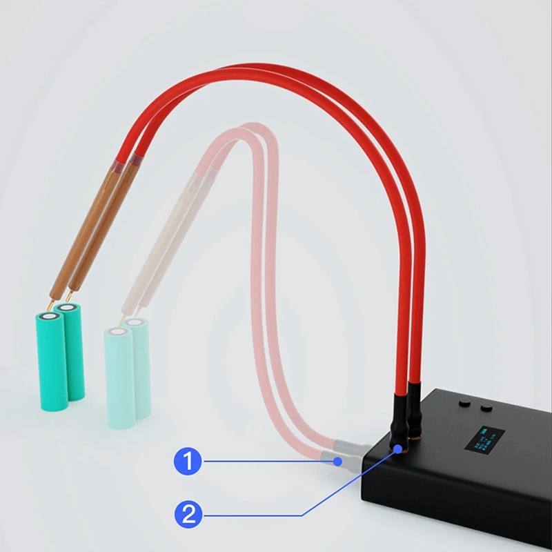 OLED портативный для точечной сварки ручной 70 зубчатый Регулируемый точечный