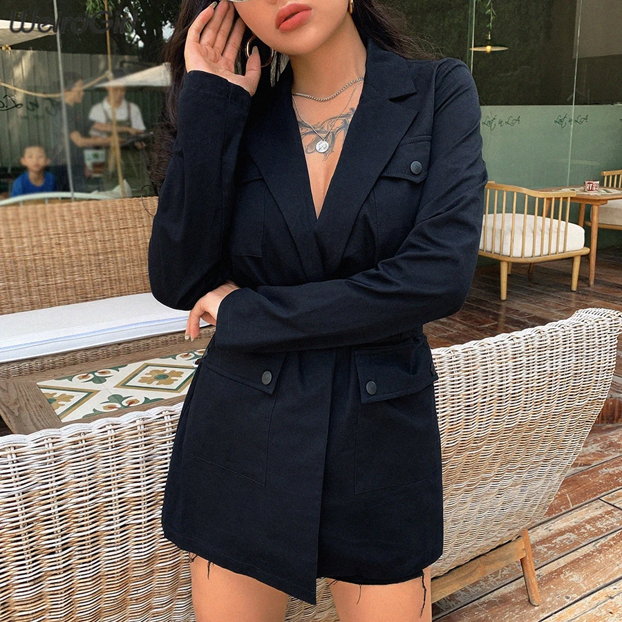 Женское длинное пальто с поясом хлопковое повседневное отложным воротником и