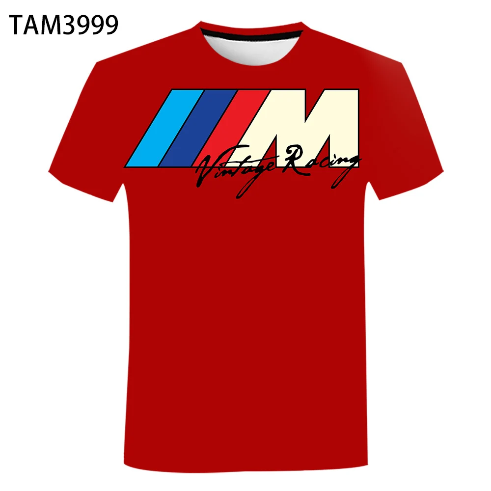 Летняя мужская и женская детская модная повседневная футболка с 3D-принтом Suzuki