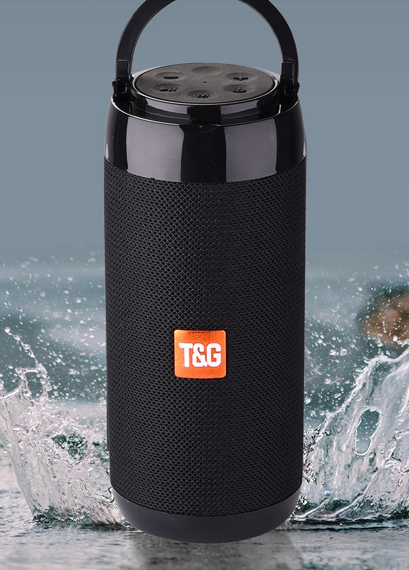 Водонепроницаемая портативная Bluetooth колонка уличные беспроводные колонки с