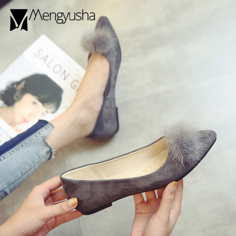 Женские леопардовые туфли на плоской подошве классические из меха норки лоферы