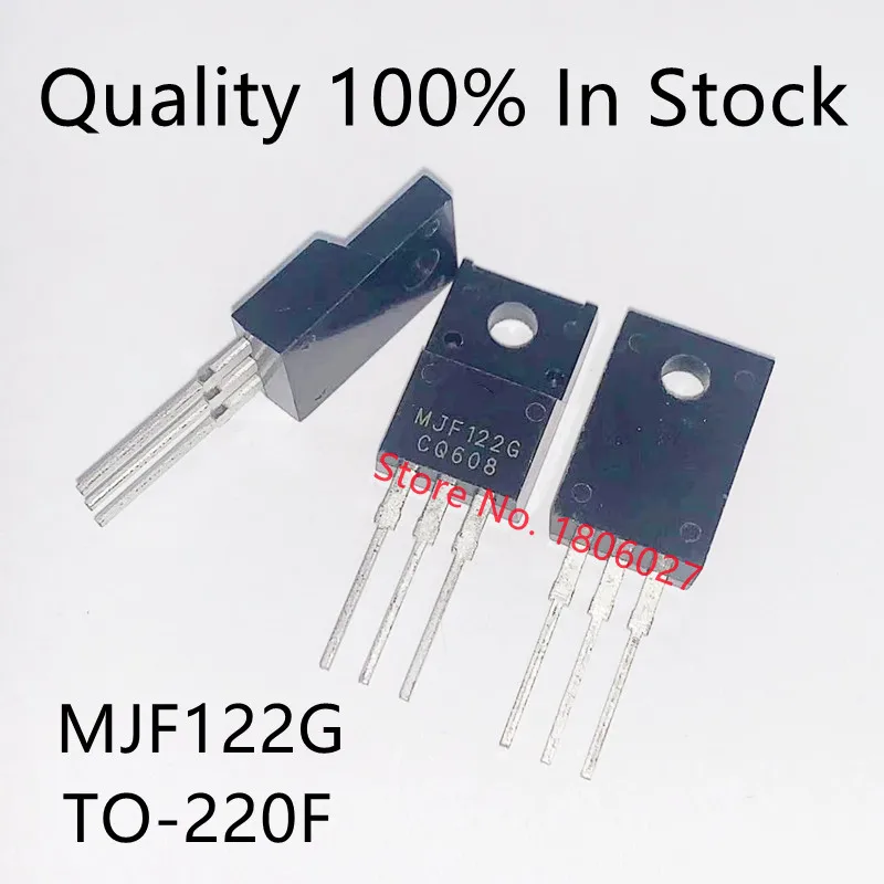 10 шт./лот MJF122G MJF122 TO-220 100 в 5A |